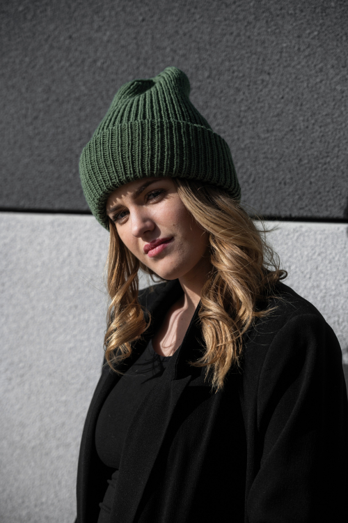 Camo - gerippte Mütze