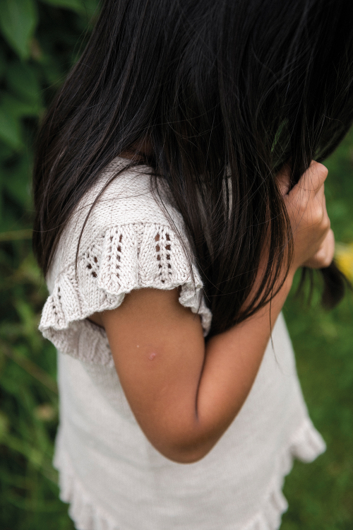 Äng - Kindertop mit Volants