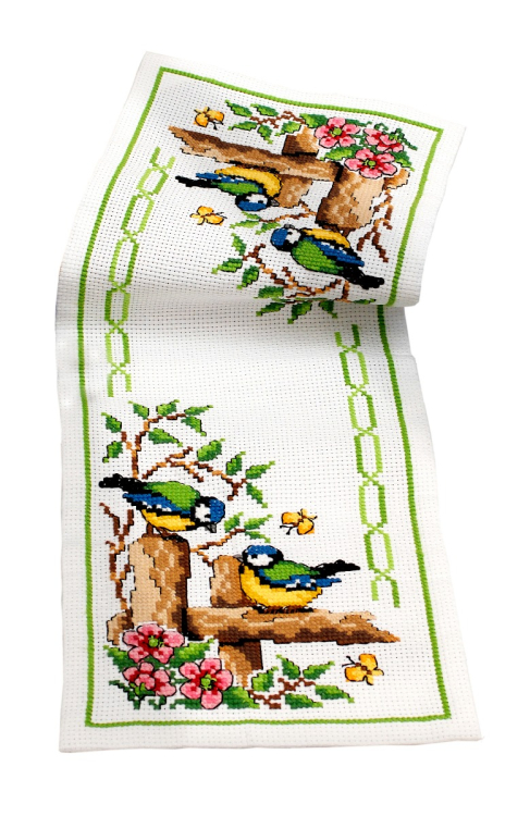 Blaumeisen - Tischläufer