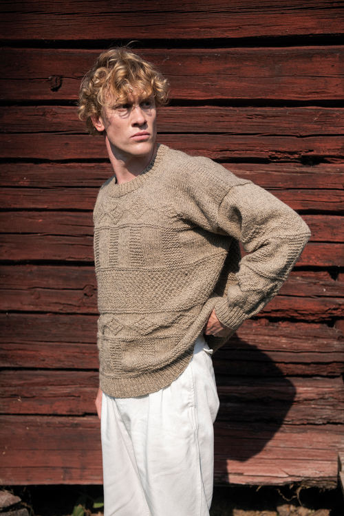 Loge - Pullover mit Strukturmuster