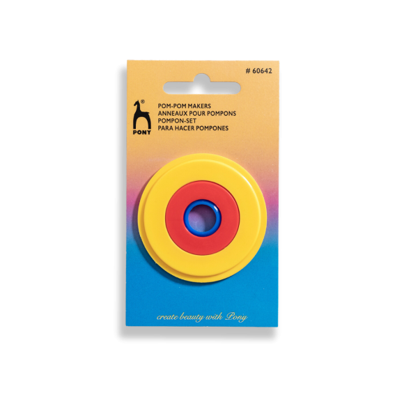 Pom Pom-Set (3,5, 5, 7,5 cm)