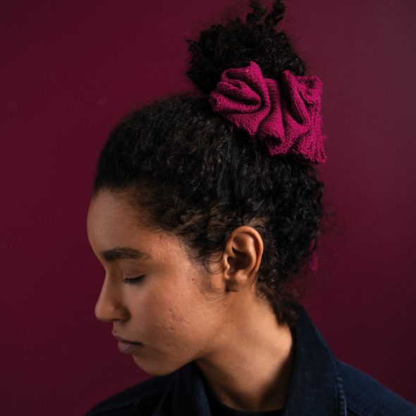 Silvester - Haarband mit Blume